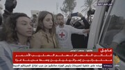 تحویل ۲ اسیر زن صهیونیست به صلیب سرخ/ آزادی ۳۰ زن و کودک اسیر فلسطینی + فیلم