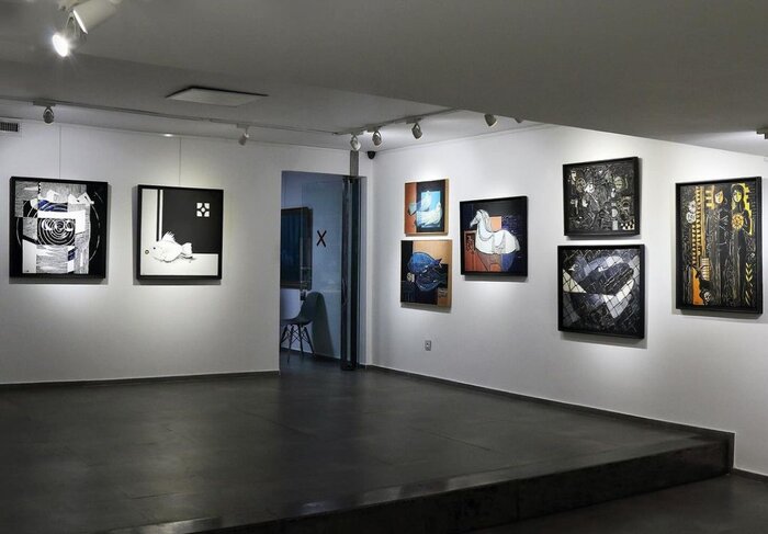 دیدار با مصدق و فرشتهها در گالریگردی پاییزی