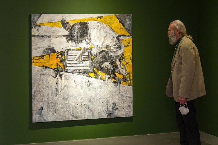 دیدار با مصدق و فرشتهها در گالریگردی پاییزی