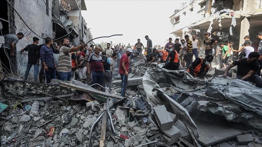 بمباران وحشیانه نوار غزه همچنان ادامه دارد/ دهها نفر شهید و زخمی شده‌اند + فیلم