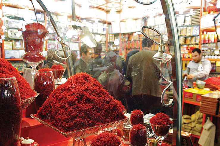 قیمت زعفران در بازار مشهد بیش از ۴۳ درصد افزایش یافته است