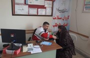 16 کاروان سلامت هلال احمر قزوین به مناطق محروم اعزام شد