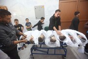 حمله رژیم صهیونیستی به بیمارستان غزه ده‌ها شهید و زخمی برجای گذاشت