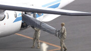 پیدا شدن بقایای هواپیمای نظامی سقوط کرده آمریکا در سواحل ژاپن