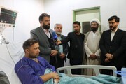عیادت دادستان یاسوج با پرستار مضروب بیمارستان شهیدجلیل یاسوج؛ضارب در بازداشت است