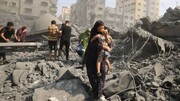 استفاده از بمب‌های ۲۰۰۰ پوندی علیه غزه/ خطر بیمارستان المعمدانی را تهدید می‌کند + فیلم