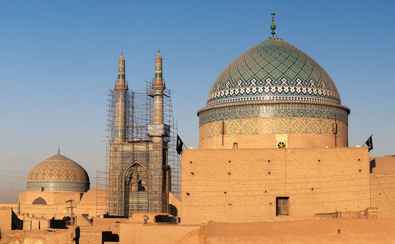مسجد جامع یزد، بنای تاریخی ۹۰۰ ساله در ایران
