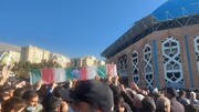 تشییع شهدای سپاه در شهرک محلاتی تهران