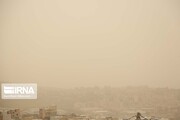 تندباد فصلی سبب خیزش غبار و افزایش چشمگیر آلودگی هوای اصفهان شد