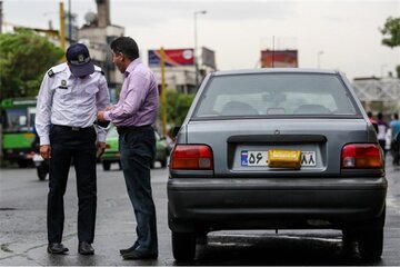 پلیس راهور پایتخت: بیش از ۲ هزار پلاک پوشانی و رفع اثر پلاک، اعمال قانون شد