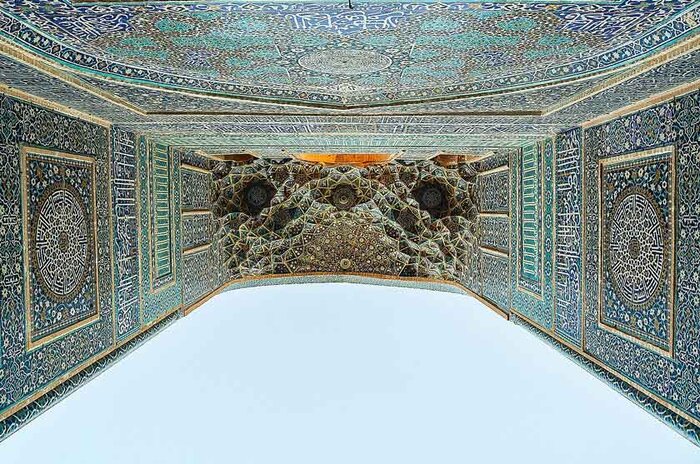 拥有900年历史的波斯古建筑:亚兹德聚礼清真寺 - IRNA Chinese