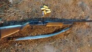 کشف و ضبط پنج قبضه اسلحه از شکارچیان متخلف در خلخال