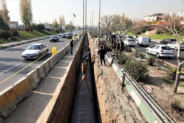 ۲۵ کیلومتر از رینگ آبرسانی تهران امسال تکمیل میشود