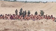 در تداوم جنایات صهیونیست‌ها؛ نظامیان اشغالگر ده‌ها فلسطینی را در شمال غزه بازداشت کردند