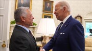 گفت وگوی شاه اردن و رئیس جمهور آمریکا درباره تحولات غزه