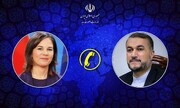 گفت‌وگوی تلفنی وزرای خارجه ایران و آلمان درباره تحولات فلسطین
