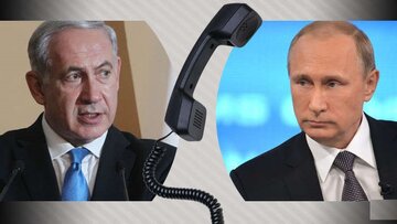 تماس تلفنی ۵۰ دقیقه‌ای پوتین و نتانیاهو 