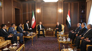 دیدار امیرعبداللهیان و نخست وزیر سوریه