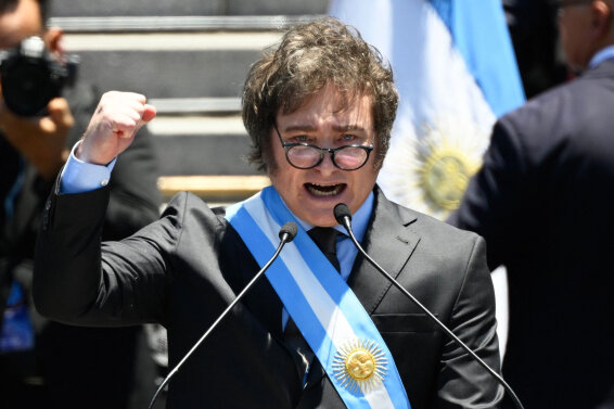 «تعدیل شدید و رکود تورمی» در انتظار آرژانتین؛ نخستین سخنرانی رئیس‌جمهوری جدید