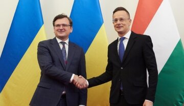 دیدار وزرای خارجه اوکراین و مجارستان و رایزنی درباره مذاکرات الحاق کی‌یف به اتحادیه اروپا