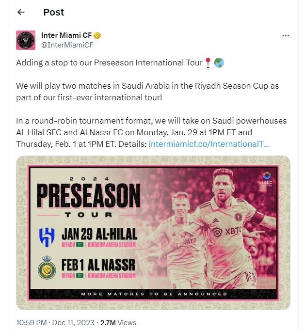 زمان آخرین رویارویی مسی و رونالدو مشخص شد + عکس