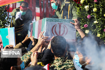 برنامه‌های وداع با پیکر مطهر ۱۱۰ شهید گمنام در تهران