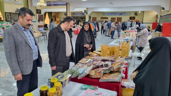 برپایی نمایشگاه عرضه محصولات مشاغل خانگی در دماوند