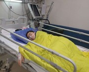 سفیر سلامت کودکان SMA در بیمارستان بستری شد