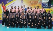 فارس قهرمان مسابقات والیبال بانوان کارکنان تامین اجتماعی کشور شد