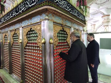 وزیر کشور آستان متبرک سبزقبا(ع) دزفول را زیارت کرد