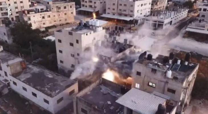 تخریب خانه ۲ اسیر فلسطینی توسط رژیم صهیونیستی + فیلم