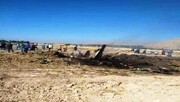 Military training jet crashes in southwest Iran