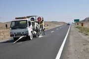 ۱۸۰۰ کیلومتر راه‌ در استان اصفهان خط کشی شد