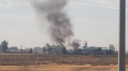 حمله پهپادی به دو پایگاه آمریکا در میدان های گازی کونیکو و العمر در سوریه