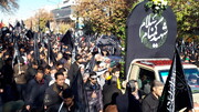 مشهدی ها با ۱۴ شهید مدافع دین و میهن وداع کردند