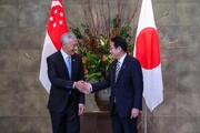 گسترش همکاری‌های امنیتی ژاپن با سنگاپور و مالزی