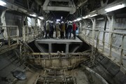 پایان عملیات حفاری طرح توسعه جنوبی خط ۶ مترو تهران