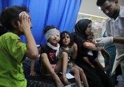 شهادت ۲۲ فلسطینی در گلوله باران بیمارستان الشفاء غزه + فیلم