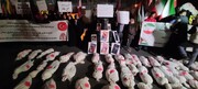 Meşhed'deki Üniversite Öğrencilerinin Türkiye Konsolosluğu Önünde Protestosu