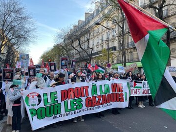 France : une nouvelle manifestation pro-Palestine à Paris