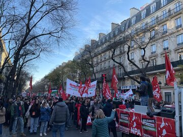 Une nouvelle manifestation pro-palestinienne à Paris