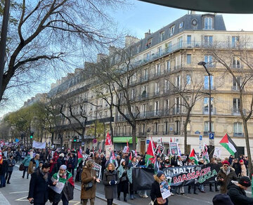 Une nouvelle manifestation pro-palestinienne à Paris