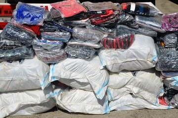 ۳۴ میلیارد ریال پوشاک قاچاق در بجنورد کشف شد