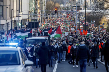 Belgique : 50 000 manifestants à Bruxelles pour soutenir Gaza