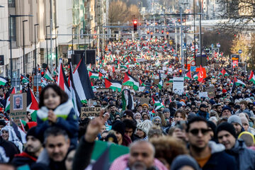 Gaza : Les Belges ont manifesté à Bruxelles pour exiger un cessez-le-feu immédiat