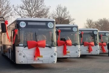 ۱۲ دستگاه اتوبوس به ناوگان حمل و نقل شهری ملارد اضافه شد