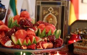 یزدی‌ها آیین شب یلدا را با یاد شهدا برگزار کردند