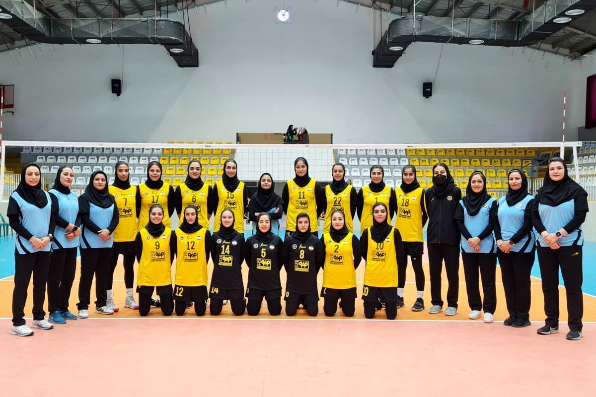 تثبیت صدرنشینی سپاهان در لیگ برتر والیبال زنان با شکست تیم پیکان تهران