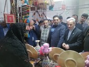 نمایشگاه اقتصاد مقاومتی در مرز ایران و ترکمنستان گشایش یافت