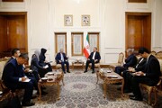 وزير الخارجية الايراني يشيد بمواقف الامين العام لمنظمة شنغهاي حول فلسطين